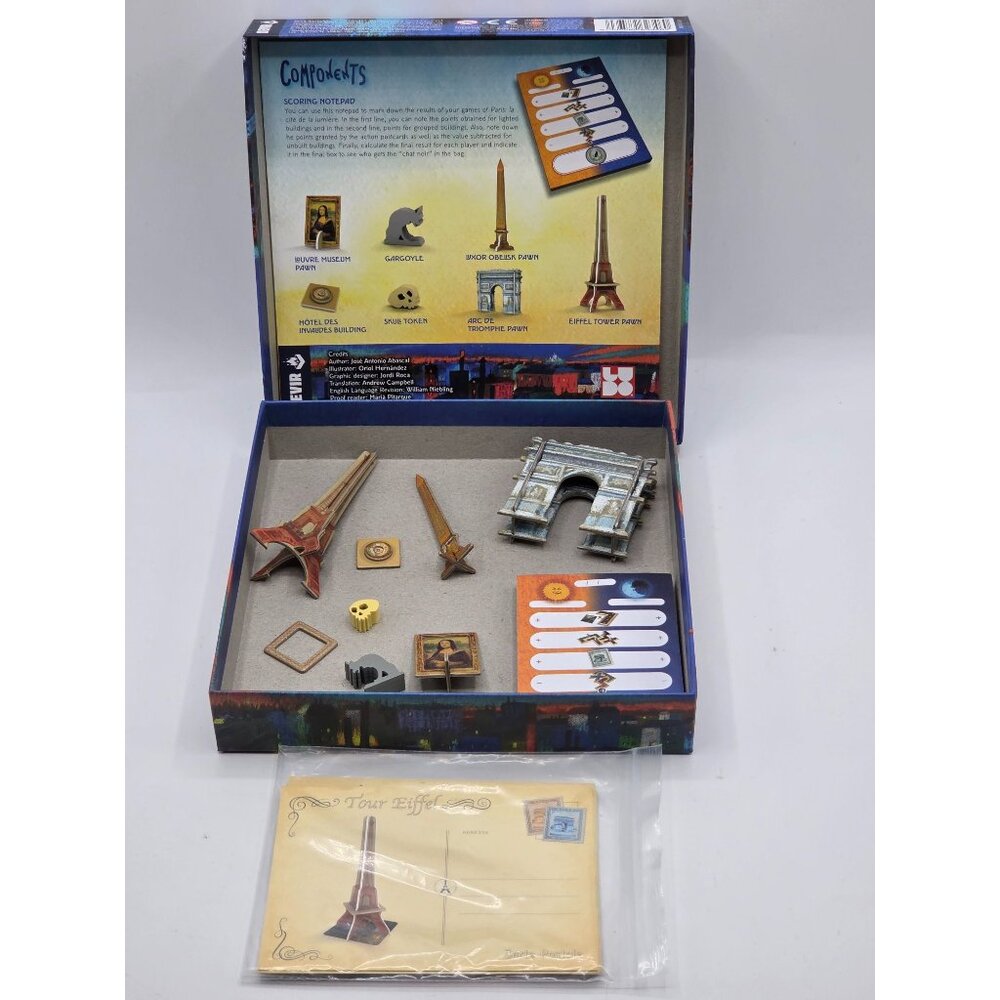 Paris Eiffel Board Game Expansion